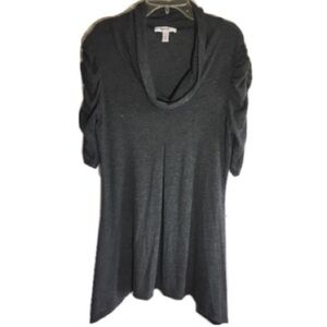 Dress Barn Cowl Neck Shark-bite Tunic